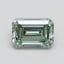 1.01 Ct. Fancy Intense Green Emerald Lab Grown Diamond