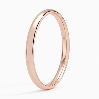 2mm Slim Profile Wedding Ring