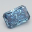 2.00 Ct. Fancy Vivid  Blue Radiant Lab Grown Diamond