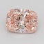 1.01 Ct. Fancy Vivid Pink Cushion Lab Grown Diamond