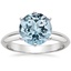 Platinum Classic Six-Prong Solitaire Ring, smalltop view