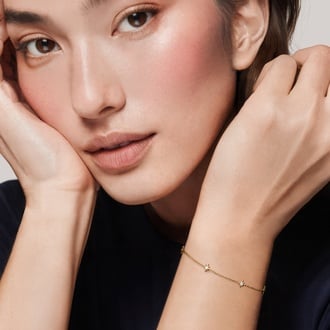 Sol Starburst Diamond Station Bracelet