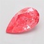 2.56 Ct. Fancy Vivid Pink Pear Lab Grown Diamond