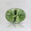 6.7x4.9mm Unheated Green Oval Montana Sapphire