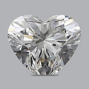 Heart diamond — real photo