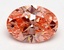 2.00 Ct. Fancy Vivid Pink Oval Lab Grown Diamond