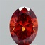 1.00 Ct. Fancy Vivid Orange Oval Lab Grown Diamond