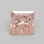 1.50 Ct. Fancy Intense Pink Princess Lab Grown Diamond