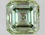 2.34 Ct. Fancy Vivid Green Asscher Lab Grown Diamond