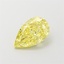 1.03 Ct. Fancy Intense Yellow Pear Lab Grown Diamond