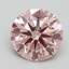 2.36 Ct. Fancy Intense Pink Round Lab Grown Diamond