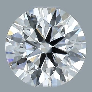 Round diamond — real photo