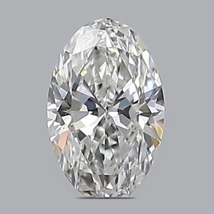 Oval diamond — real photo