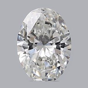 Oval diamond — real photo