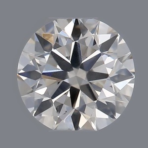 Round diamond — real photo