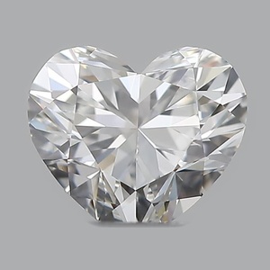 Heart diamond — real photo