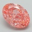 3.03 Ct. Fancy Vivid Pink Oval Lab Grown Diamond