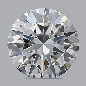 Round diamond — real photo