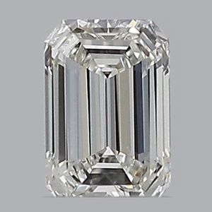 Emerald diamond — real photo