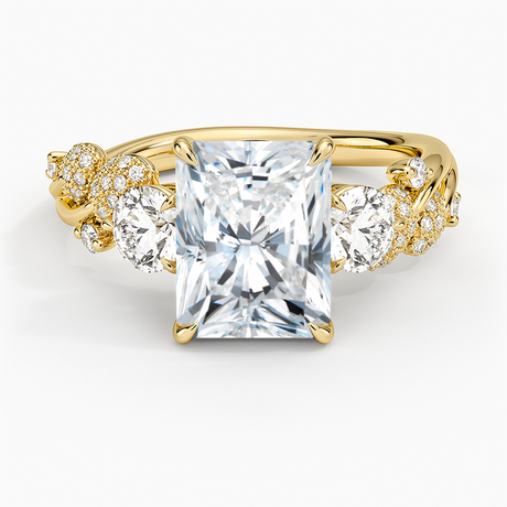 Canopy Three Stone Diamond Ring