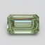 1.00 Ct. Fancy Vivid Green Emerald Lab Grown Diamond