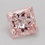 1.07 Ct. Fancy Intense Pink Princess Lab Grown Diamond