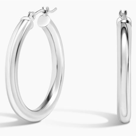 3mm Small Perfect Hoop Earrings