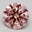 3.30 Ct. Fancy Intense Pink Round Lab Grown Diamond