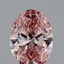 3.75 Ct. Fancy Vivid Pink Oval Lab Grown Diamond