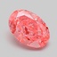 1.10 Ct. Fancy Vivid Pink Oval Lab Grown Diamond