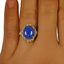 The Kita Ring, smallzoomed in top view on a hand