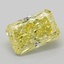 1.19 Ct. Fancy Intense  Yellow Radiant Lab Grown Diamond