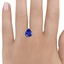11x9.1mm Blue Pear Tanzanite, smalladditional view 1