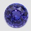 9.3mm  Bi-Color  Round   Tanzanite