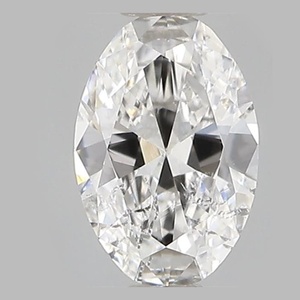 Oval diamond — real photo