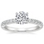 Platinum Heritage Diamond Ring (1/3 ct. tw.), smalltop view
