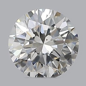Round diamond — real photo