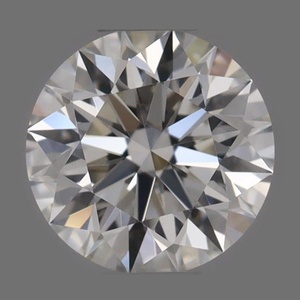 Round diamond — real photo