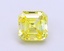 1.50 Ct. Fancy Vivid  Yellow Asscher Lab Grown Diamond