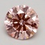 1.60 Ct. Fancy Intense Pink Round Lab Grown Diamond