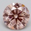 2.56 Ct. Fancy Intense Pink Round Lab Grown Diamond