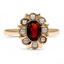 Victorian Garnet Vintage Ring