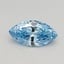 0.30 Ct. Fancy Vivid Blue Marquise Lab Grown Diamond