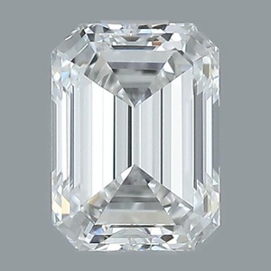 Emerald diamond — real photo