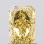1.25 Ct. Fancy Vivid  Yellow Radiant Lab Grown Diamond
