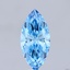 5.12 Ct. Fancy Vivid Blue Marquise Lab Grown Diamond