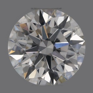 Round diamond — real photo