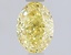 1.08 Ct. Fancy Vivid Yellow Yellow Oval Lab Grown Diamond