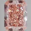 4.00 Ct. Fancy Vivid  Pink Radiant Lab Grown Diamond