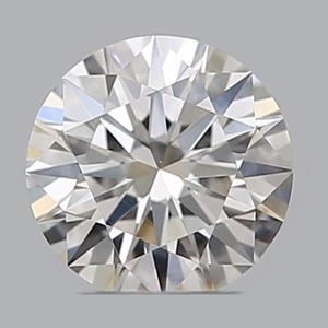 Round diamond — real photo